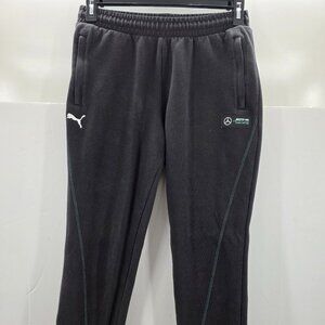 Puma Mercedes AMG Petronas Formula One Track Pants Mens Med Black